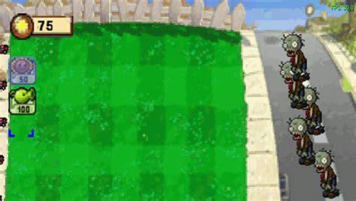 Plants vs Zombies Psp Edition
