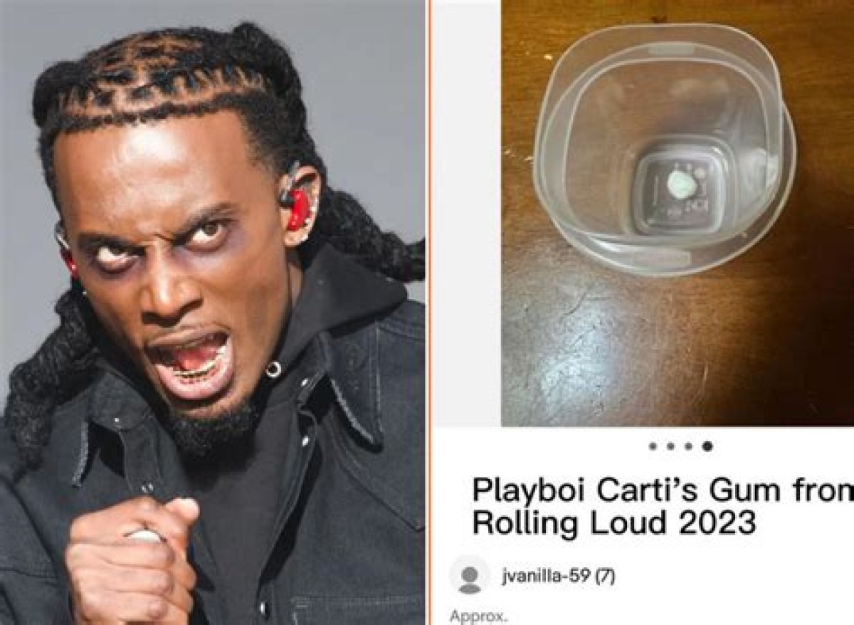 Playboi Carti’s Chewing Gum Reportdly Being Sold for $40K