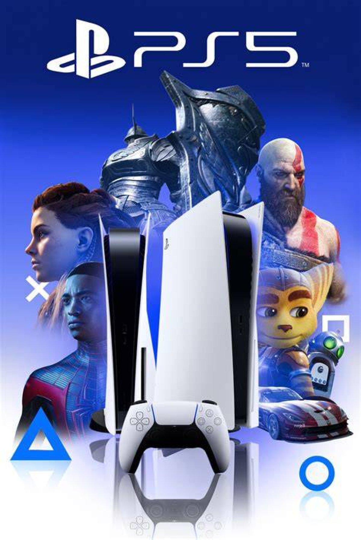 Playstation 5 Fan Art Presents Some Awesome Gaming Characters in Celebration of Launch