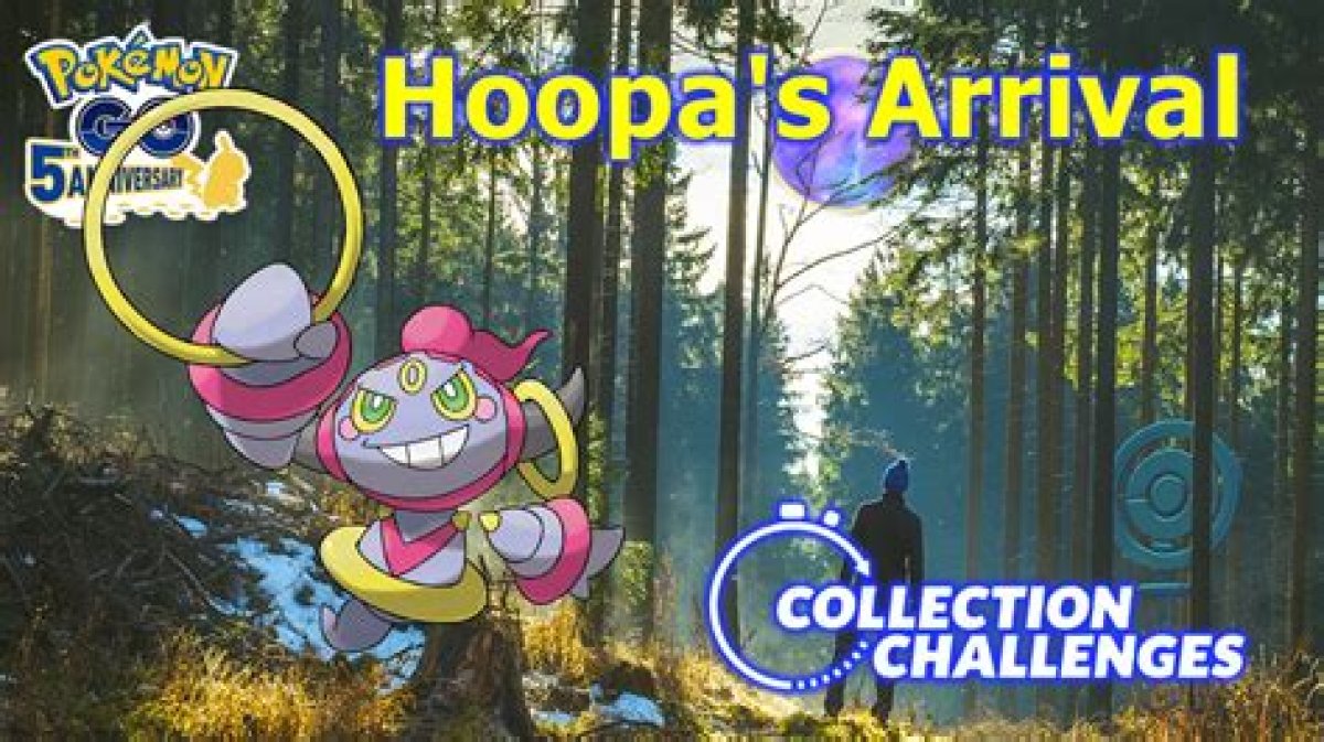 Pokemon Go Hoopa's Arrival Collection Challenge and Rewards