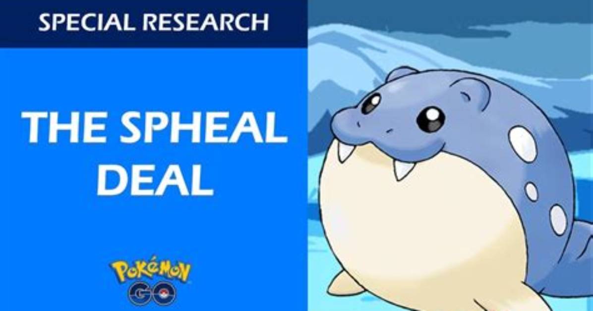 Pokemon Go the Spheal Deal Special Research Ticket Details