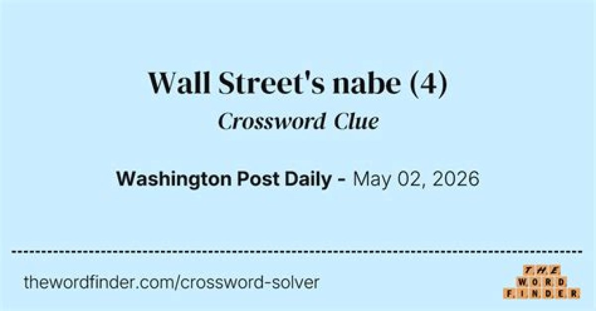 Pres. Biden Title Wall Street Crossword Clue, Wsj Answer