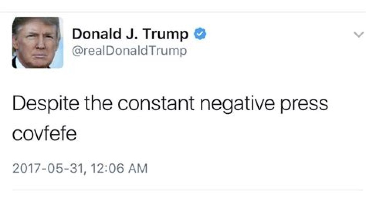 President Trump Stumps Twitter with ‘Covfefe’