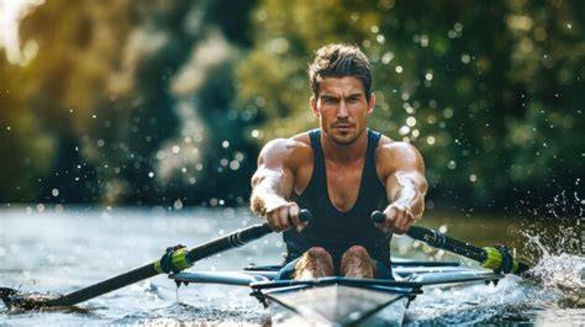 Propels a Boat Using Muscle Power