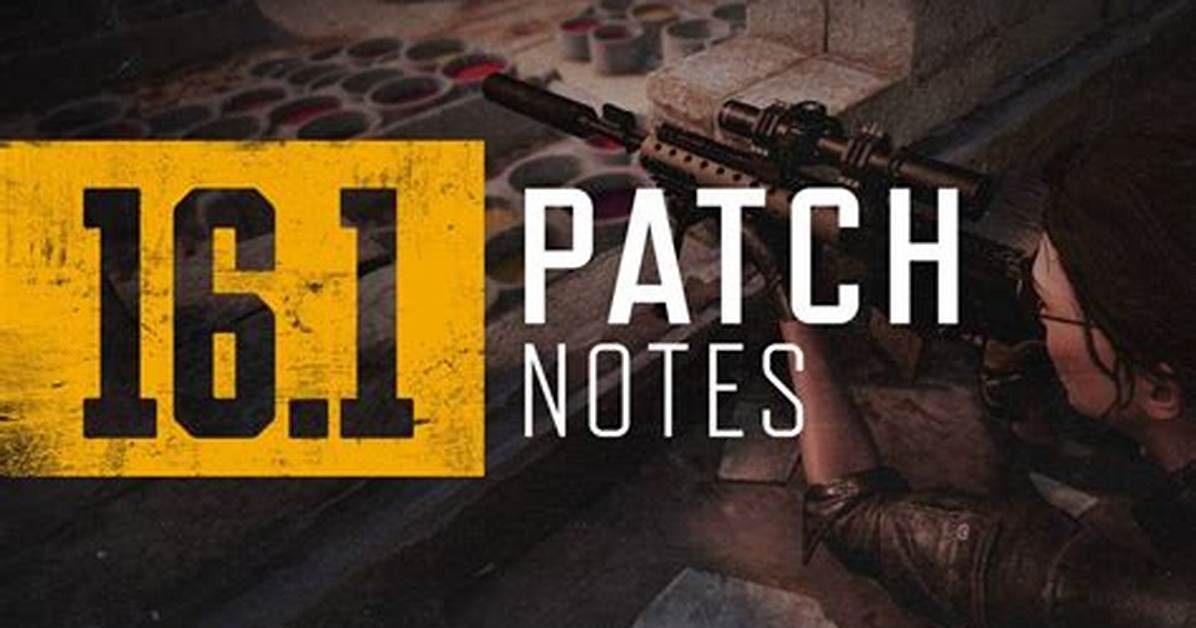 Pubg Update 16.1 Patch Notes & Maintenance Schedule for February 24