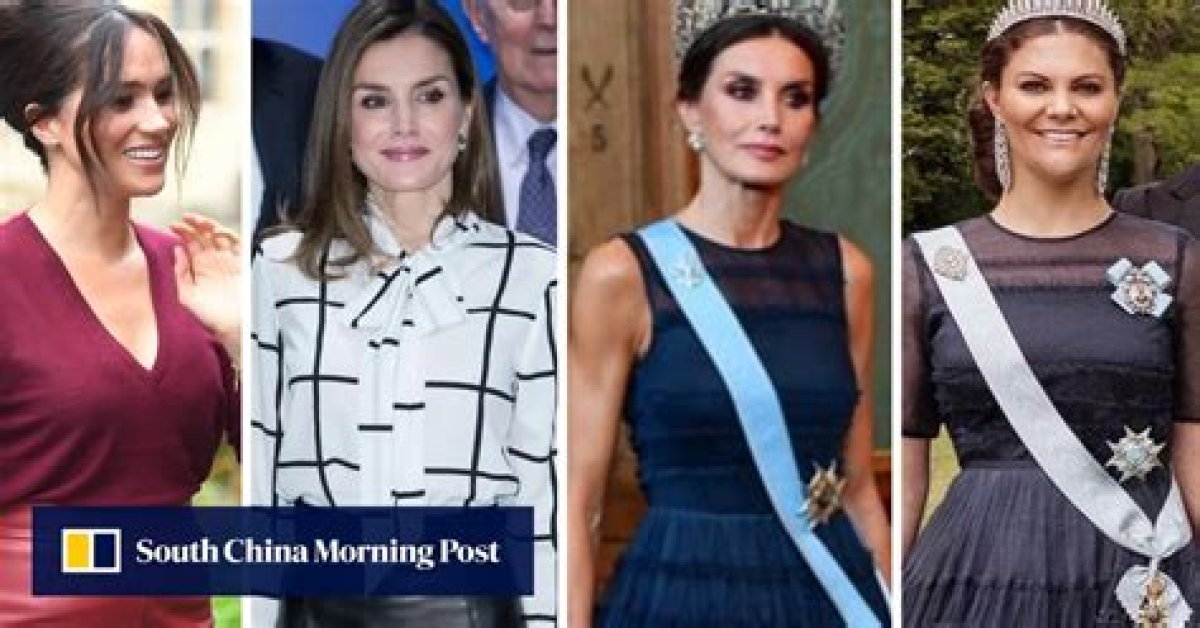 Queen Letizia’s Top 6 Twinning Fashion Moments: from Meghan Markle’s Hugo Boss Leather Skirt and Swedish Crown Princess Victoria’s H&M Ball Gown to Us First Lady Jill Biden’s Espadrilles