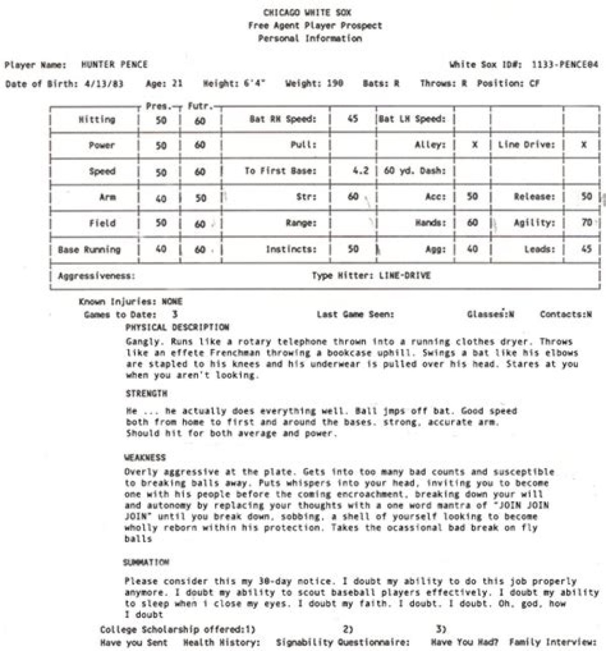 Ralston Cash Stats & Scouting Report — College Baseball, Mlb Draft, Prospects