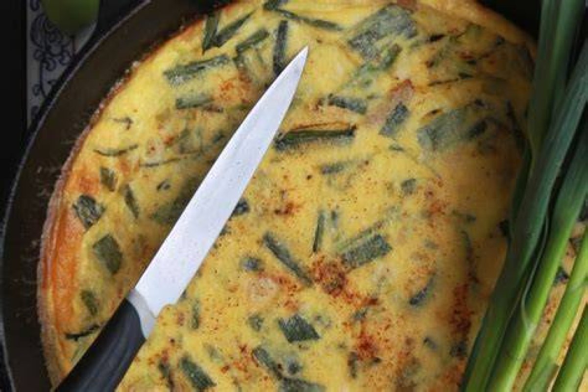 Ramps and Pancetta Frittata, and Ume Sake or Vodka: Two Seasonal Fruit and Vegetable Recipes