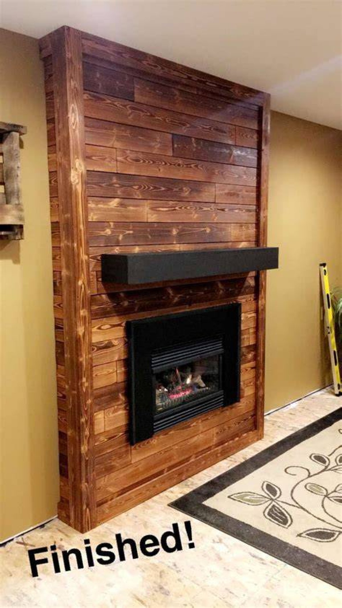 Reclaimed Wood Fireplace Surround? - Kylon Powell