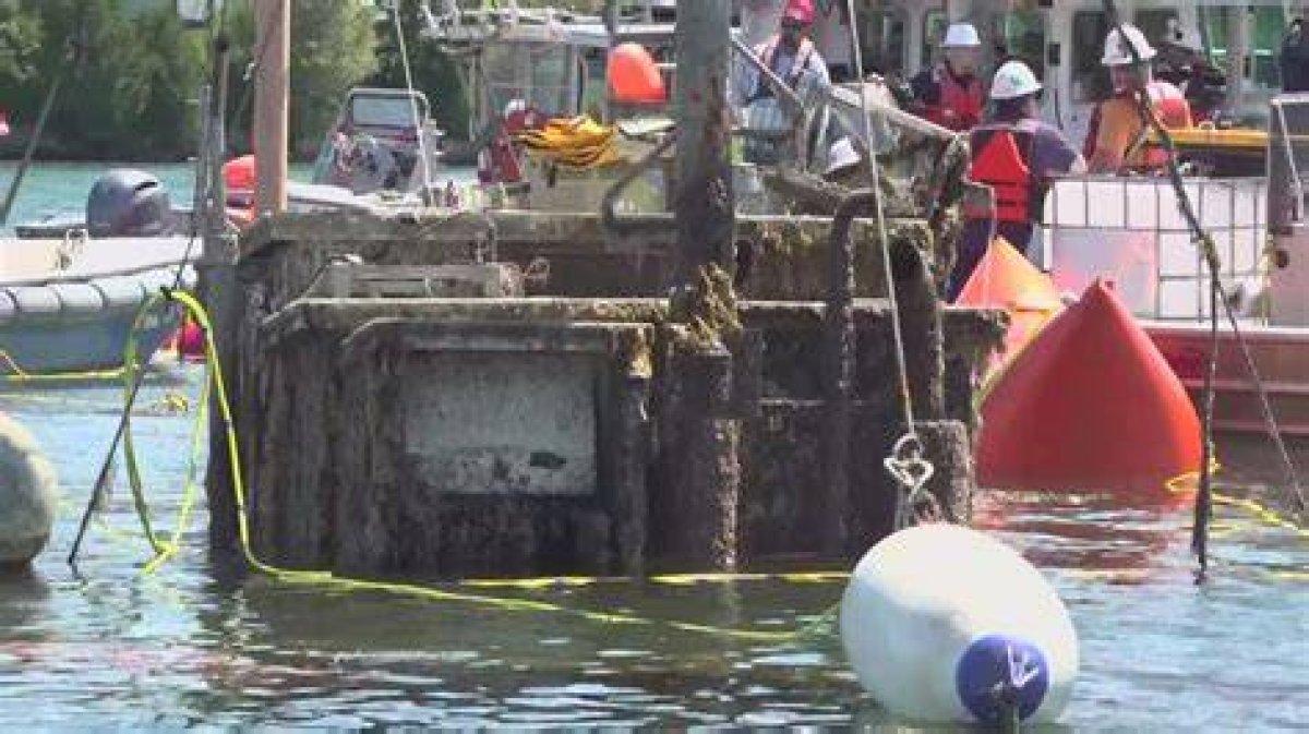 Recover from a Sunken Ship