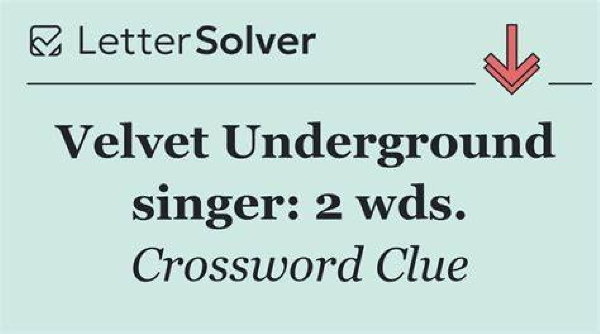Red Velvet Singer Universal Crossword Clue