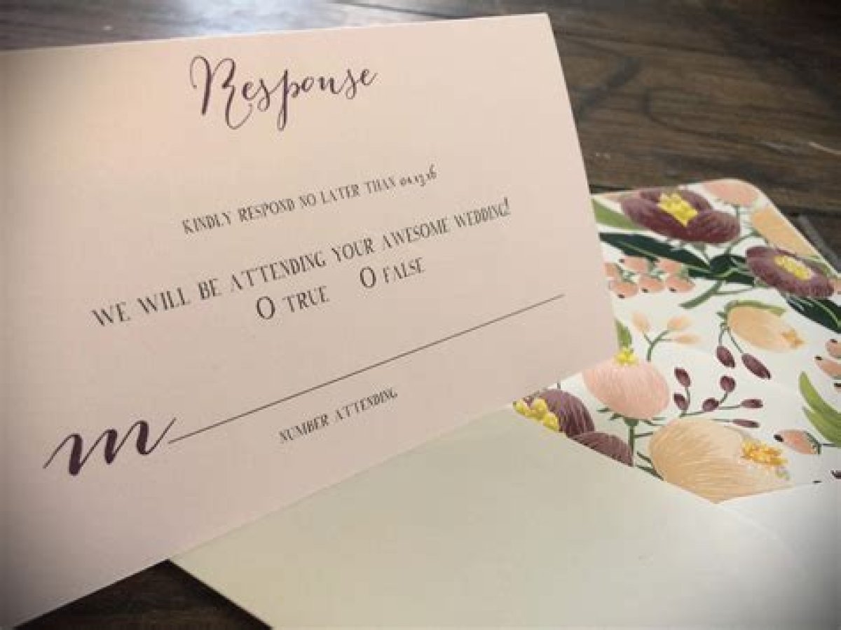 Respond to a Wedding Invitation: Abbr.