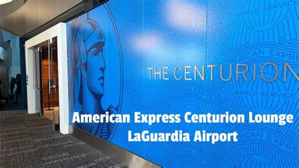 Review: Amex Centurion Lounge at Laguardia-Lga