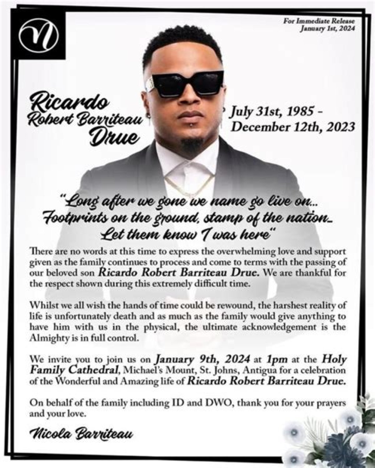 Ricardo Drue Died: Know More About Him?