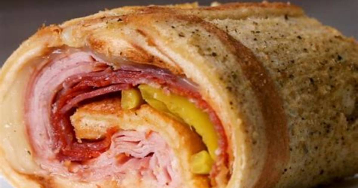Rolled-up Sandwich