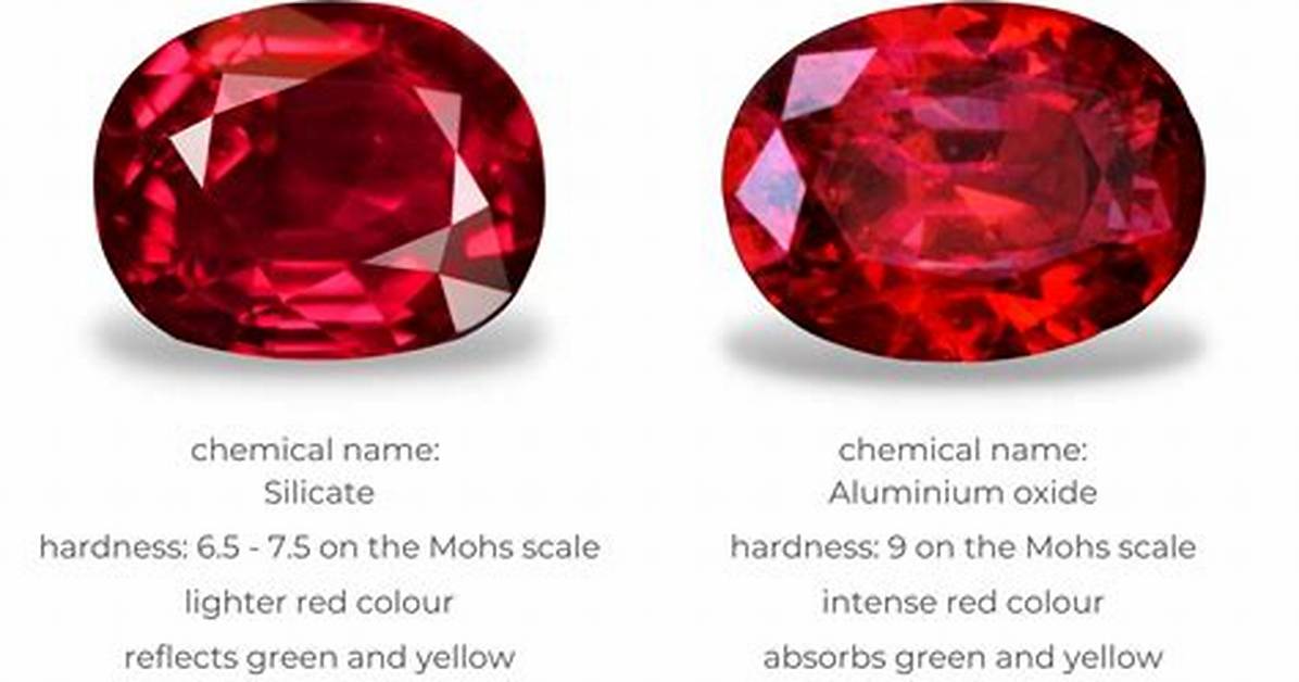 Ruby or Garnet's Color