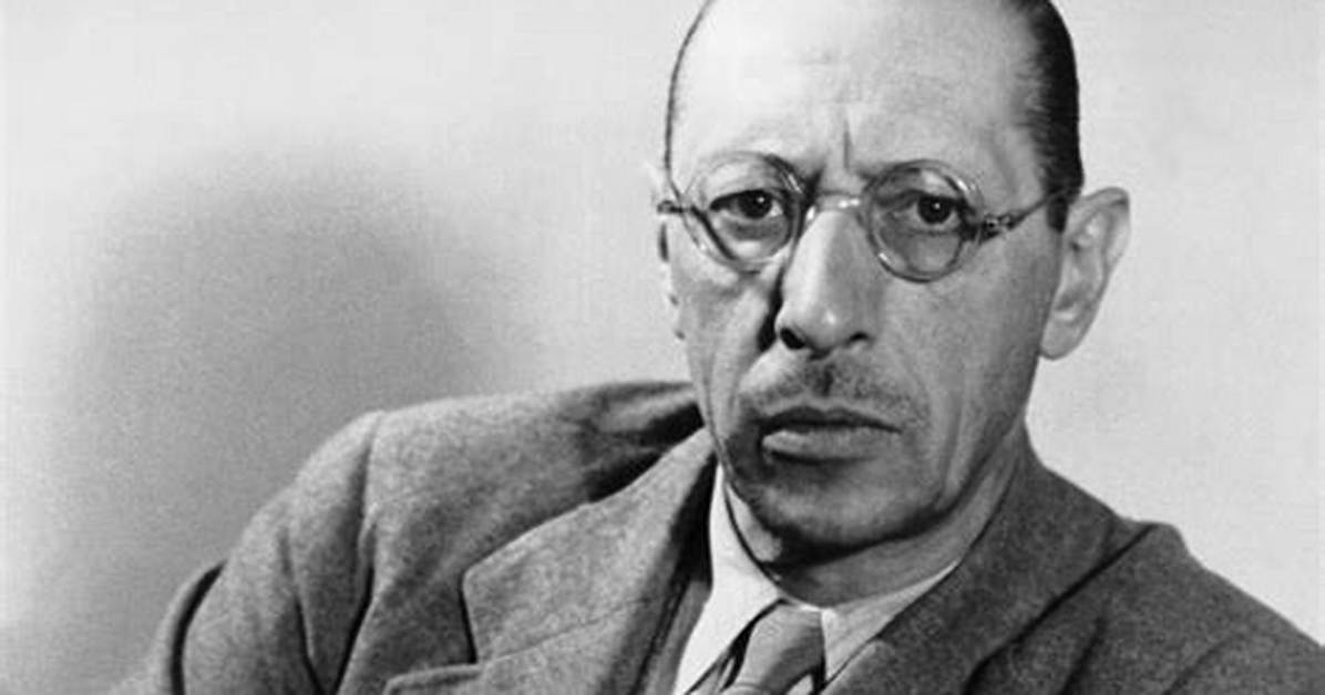 Russian Composer Stravinsky