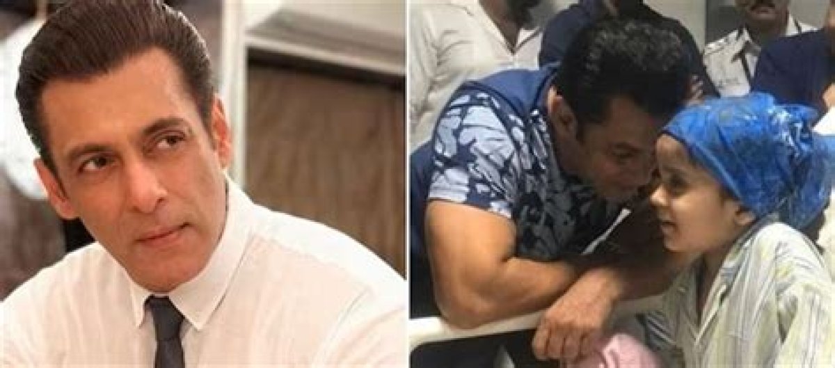 Salman Khan Fulfills His Promise; Meets Young Fan Who Battled Cancer After 5 Year's and 9 Rounds of Chemotherapy