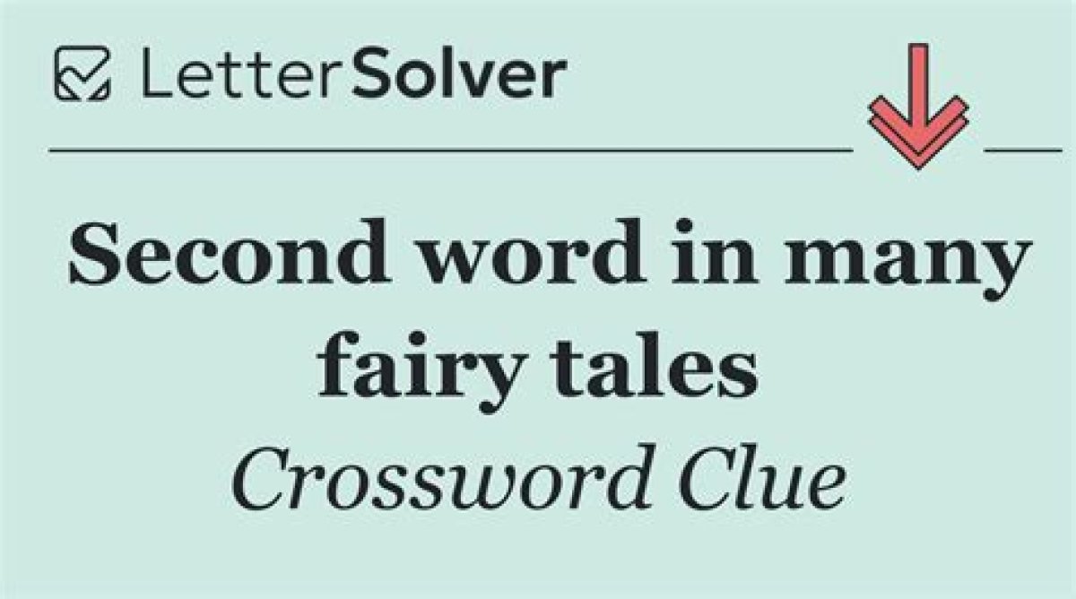 Second Word of Many Fairy Tales