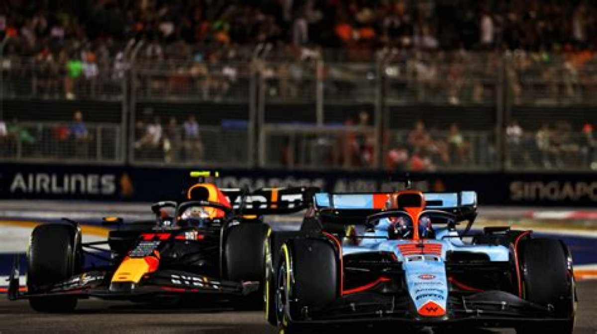 Sergio Perez Penalised for Alex Albon Collision but Keeps Eighth Place at F1 Singapore Gp | F1