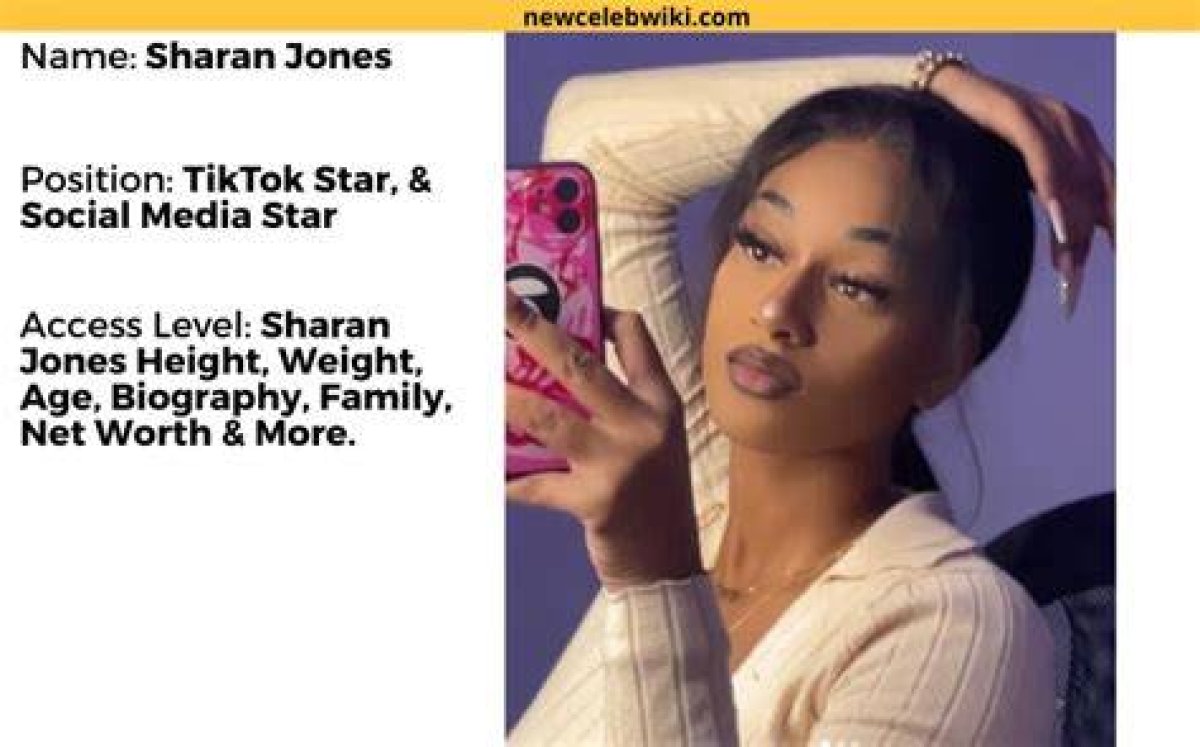 Sharan Jones [Tiktok Star] Wiki, Height, Net Worth & More