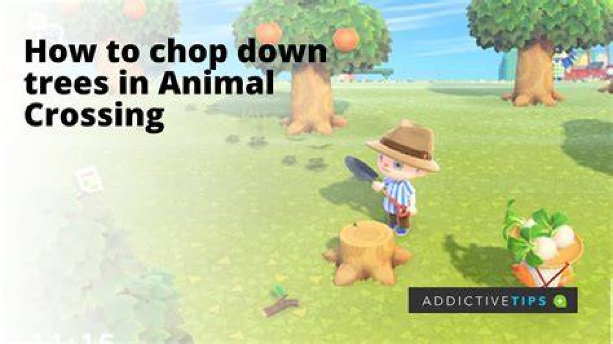 Should I Cut Down Trees in Animal Crossing?