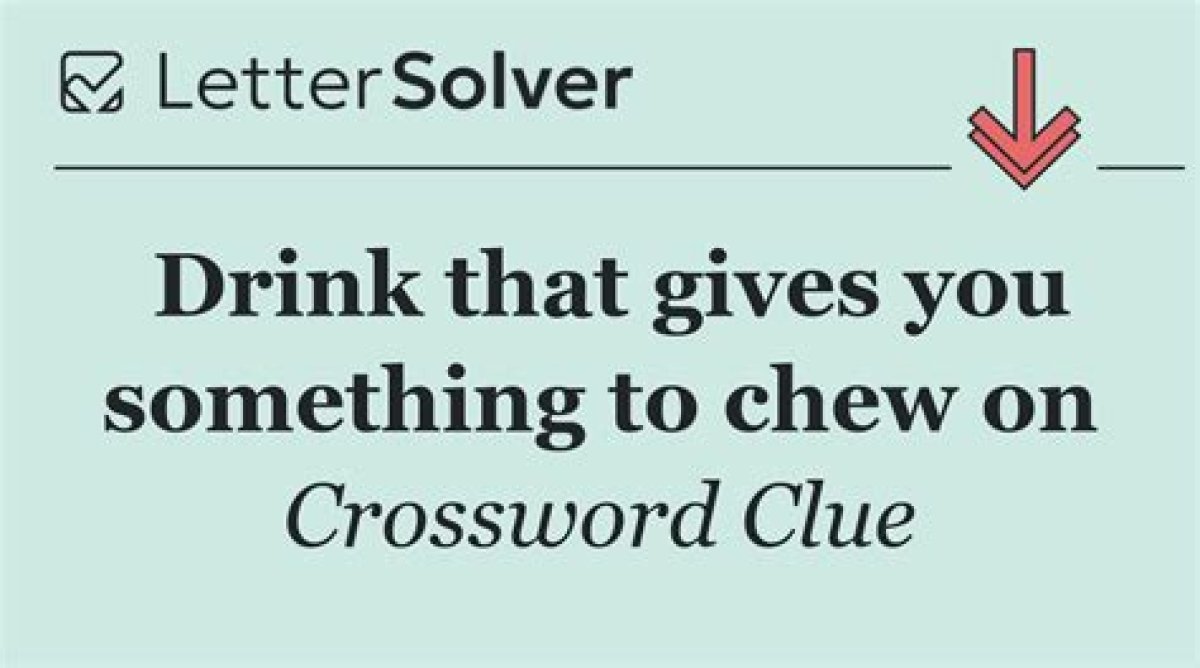 Something You Choose to Chew Nyt Crossword Clue Answer