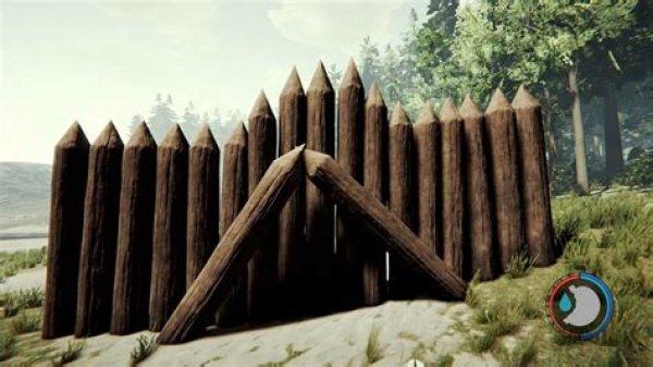 Sons of the Forest Defensive Wall Gates