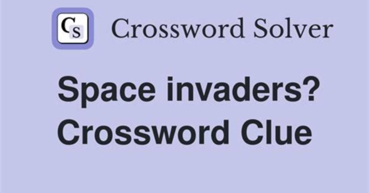 Space Invaders Console Universal Crossword Clue