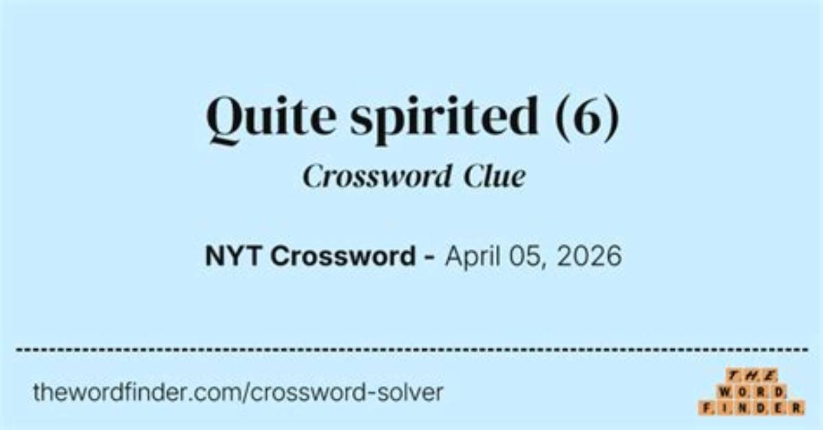 Spirited Meetings? Crossword Clue Nyt