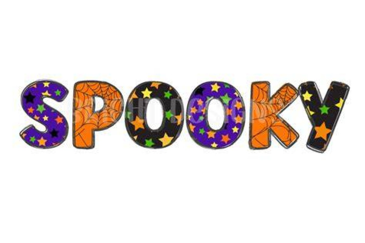 Spooky Word on Halloween