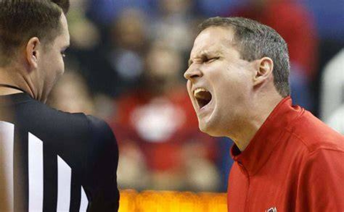 Sports Official Who Yells Strike! for Short