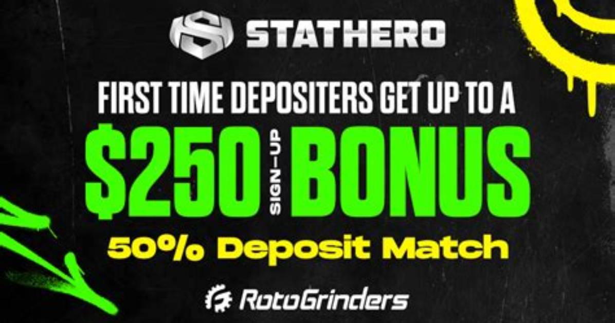 Stathero Promo Code Grinders - $250 Bonus