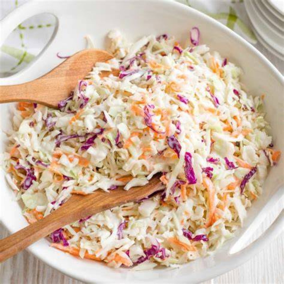 Stay Healthy with No-Mayo Coleslaw