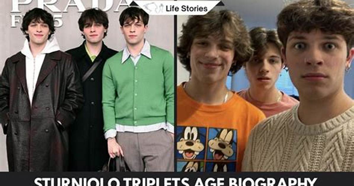 Sturniolo Triplets Net Worth, Income and Estimated Earnings of Youtuber Channel
