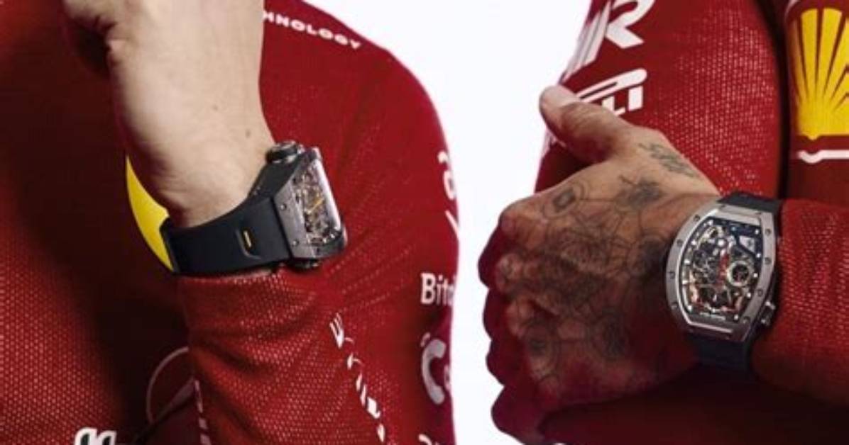 Style Edit: Richard Mille Celebrates Ferrari’s Winning Start to 2022 Formula 1 Season – Where Drivers Charles Leclerc and Carlos Sainz Jr Wore Rm 67-02 Automatic Winding Extra Flat Watches