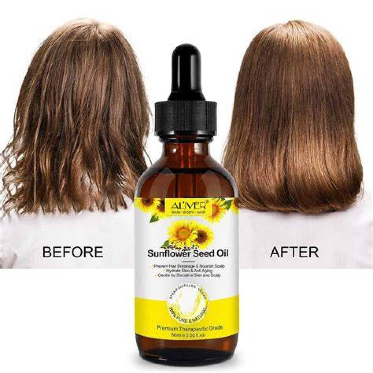 Sunflower Oil for Hair: the Secret to Healthy and Strong Mane