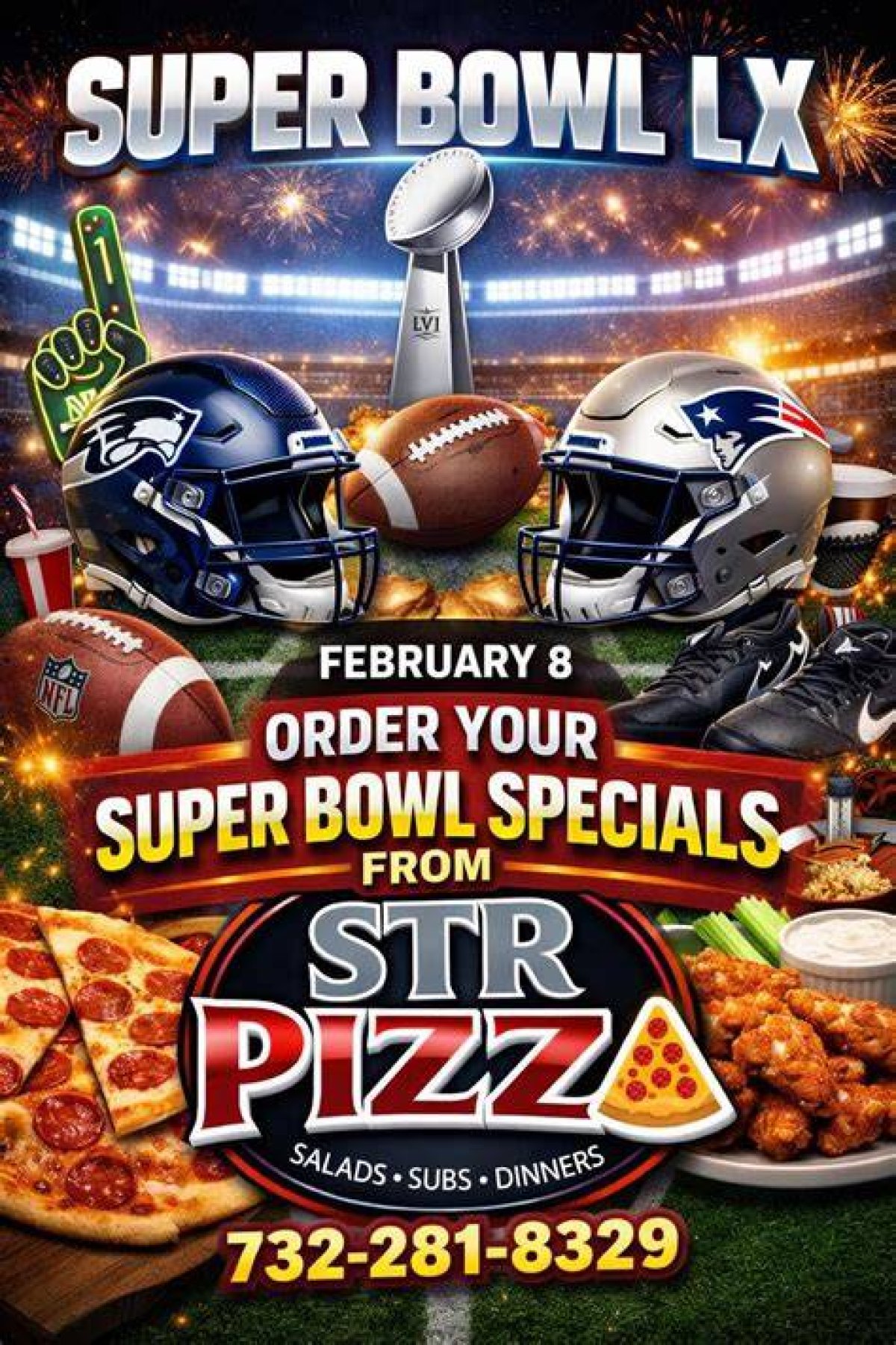 Super Food Faceoff: Perfect Patriots Party