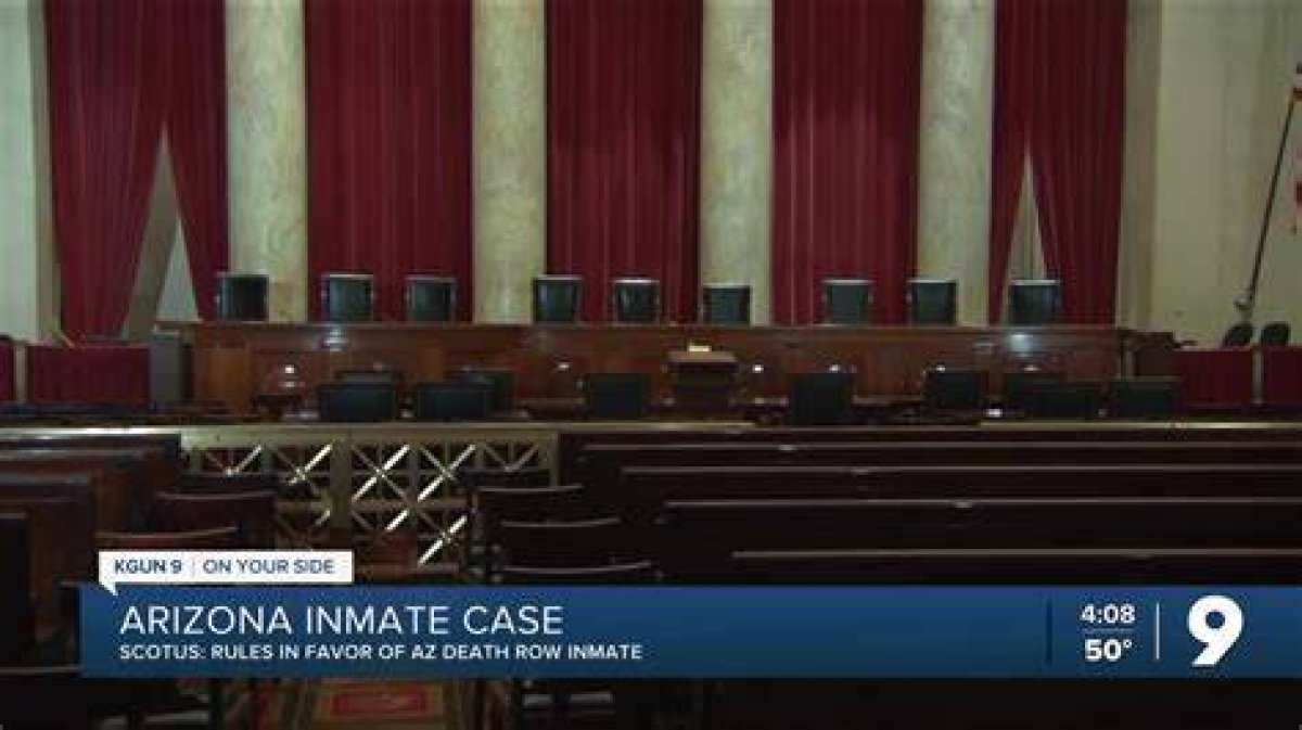 Supreme Court Rules for Arizona Inmate in Death Penalty Case