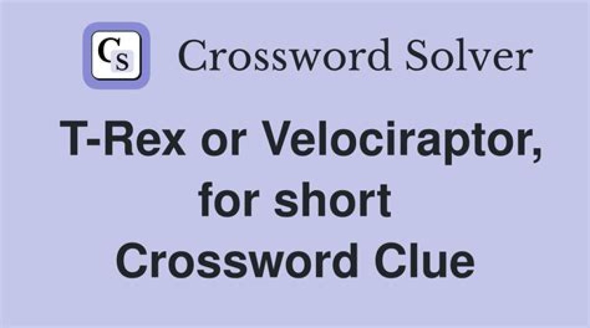 T. Rex Rock Style Crossword Clue La Times Answer