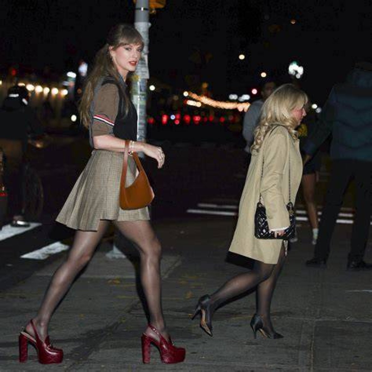 Taylor Swift and Sabrina Carpenter Share 'Tender Moment' as They Cheer on the Kansas City Chiefs Together