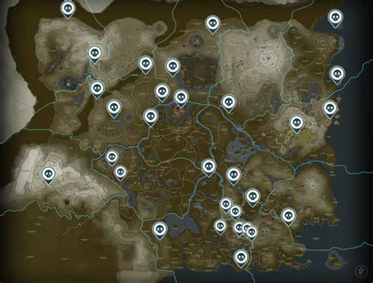 Tears of the Kingdom: Hinox Locations Guide