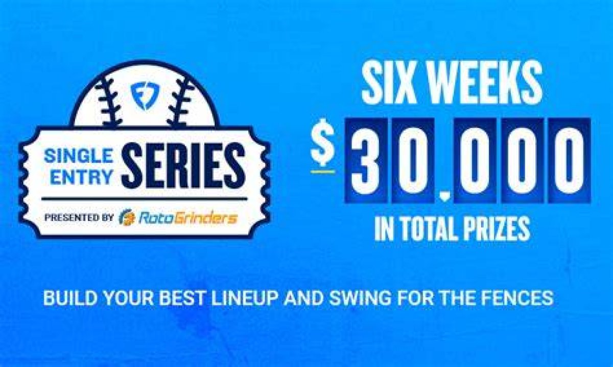 The 2023 Fanduel Mlb Single Entry Series Is Here