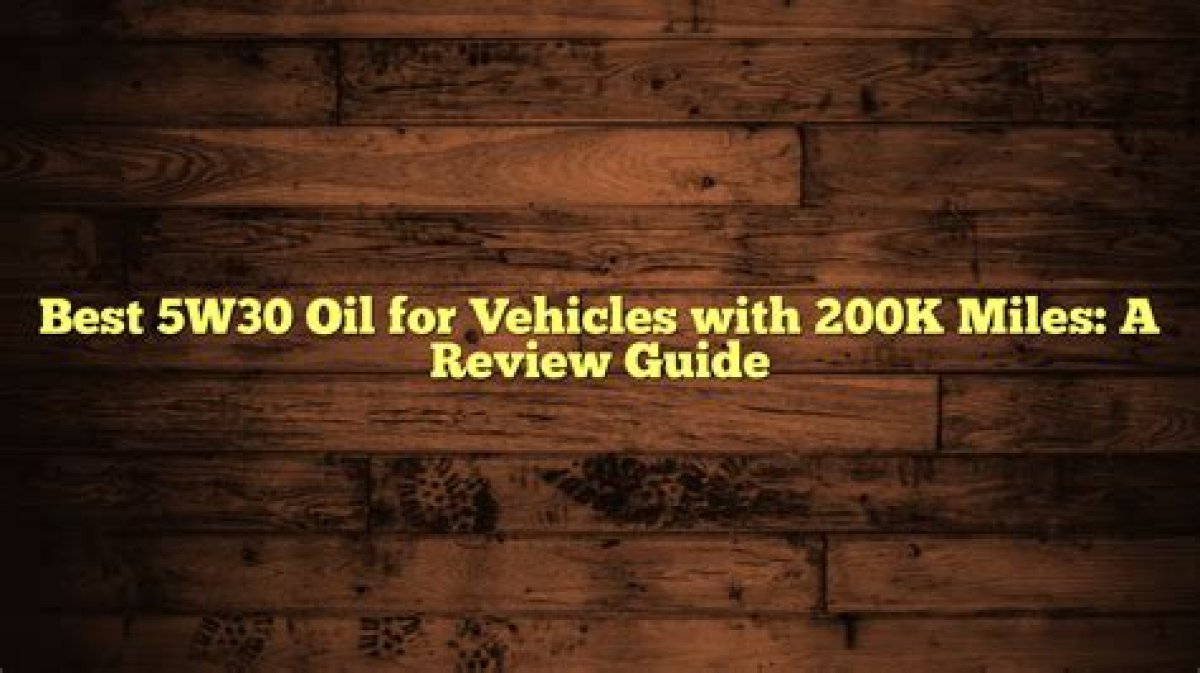 The 5W30 Oil Guide (What It Is + Uses + Faqs)
