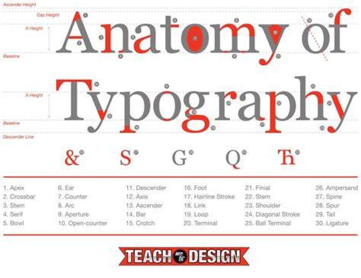 The Anatomy of Typography Game