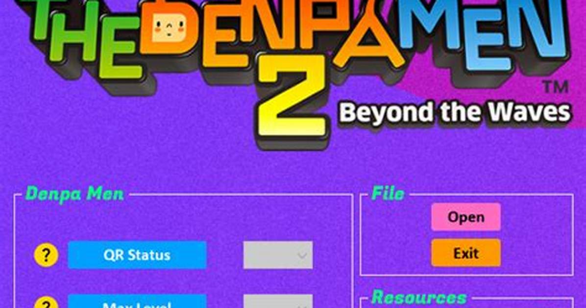 The Denpa Men 3 - Save Editor 3Ds
