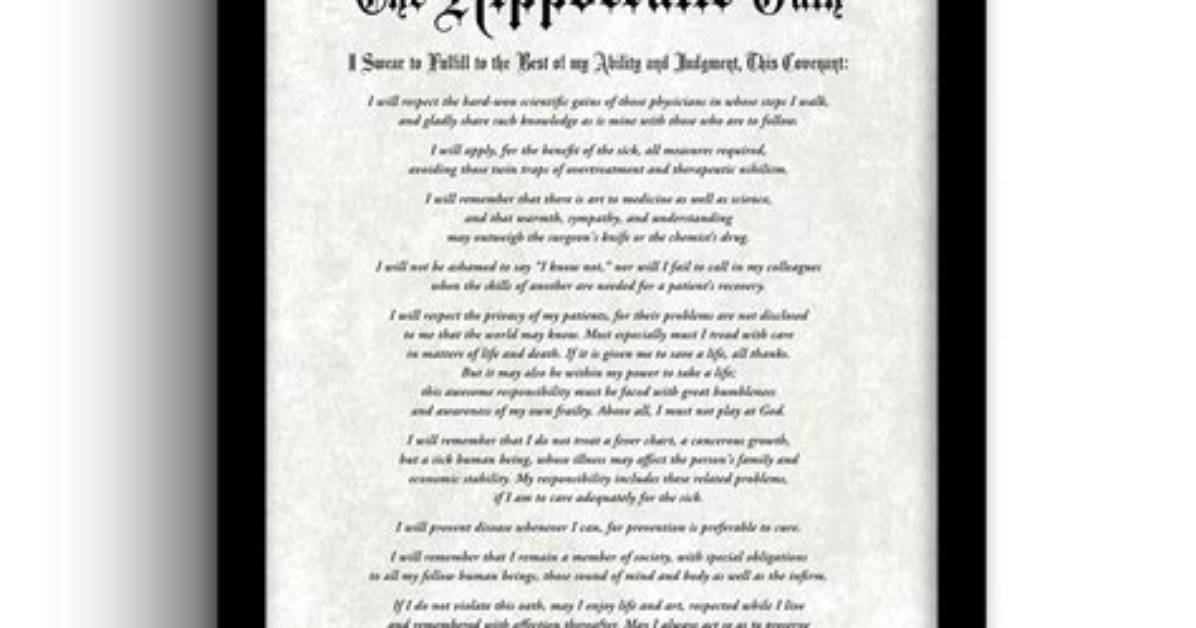The Hippocratic Oath Today | Nova
