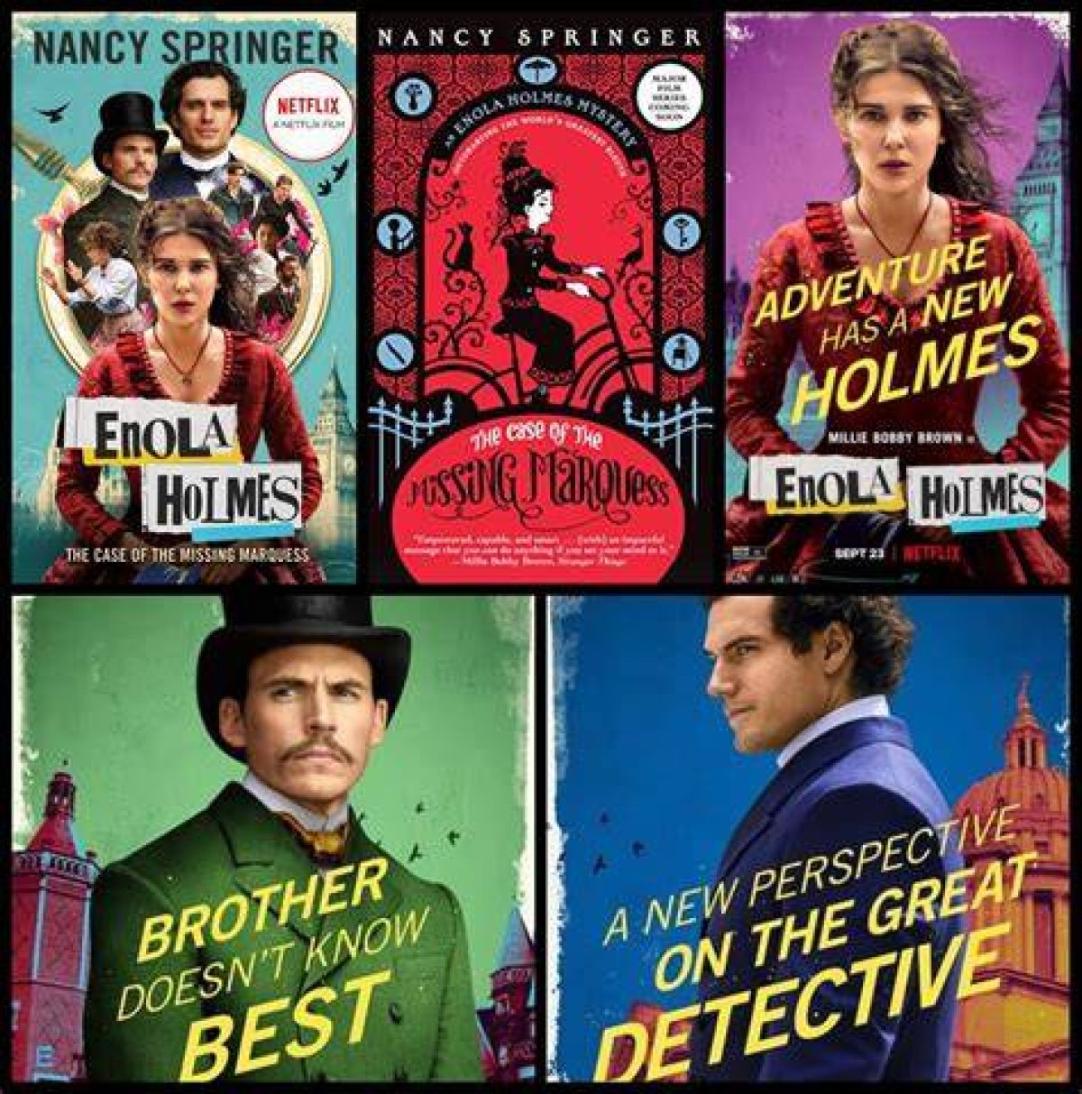 'The ___ Holmes Mysteries' (Young Adult Detective Series) Nyt Crossword Clue