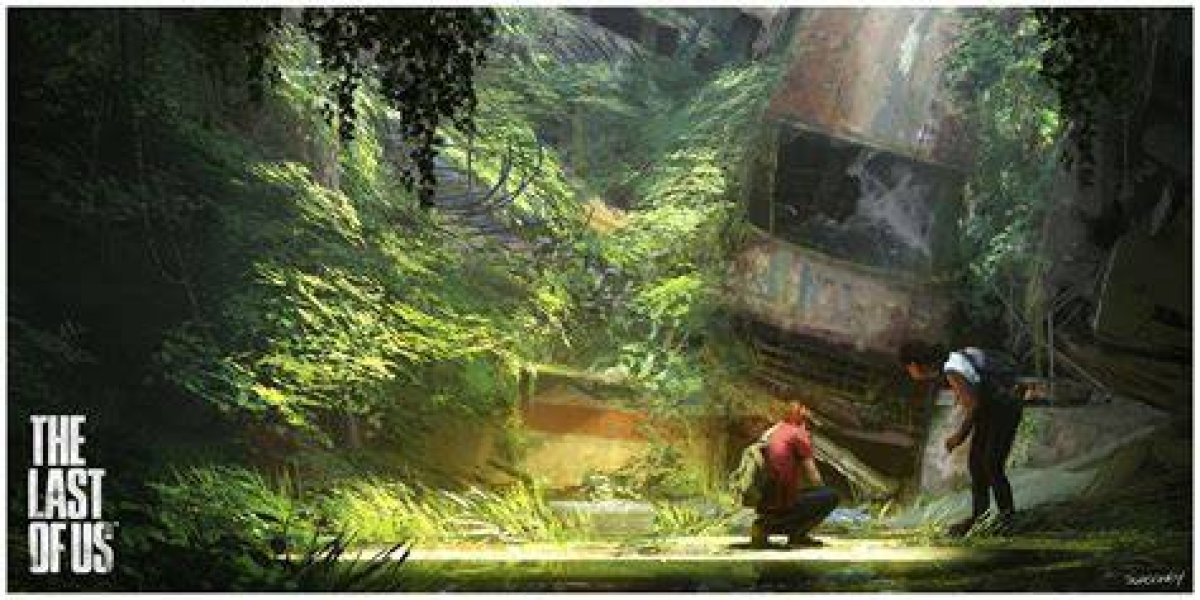 The Last of Us Concept Art Shows off Survivors Camp with Stunning East Asian Vibes