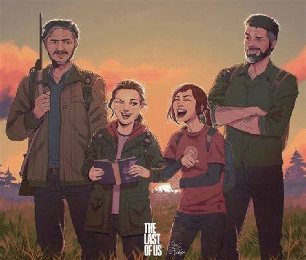 The Last of Us Fan Gets Epic Leg Sleeve Tattoo of Ellie, Joel, and More